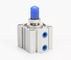 Single Action Air Cylinder Single End Rod Pneumatic Cylinder untuk Industri Robot Melalui-lubang Mounting pemasok